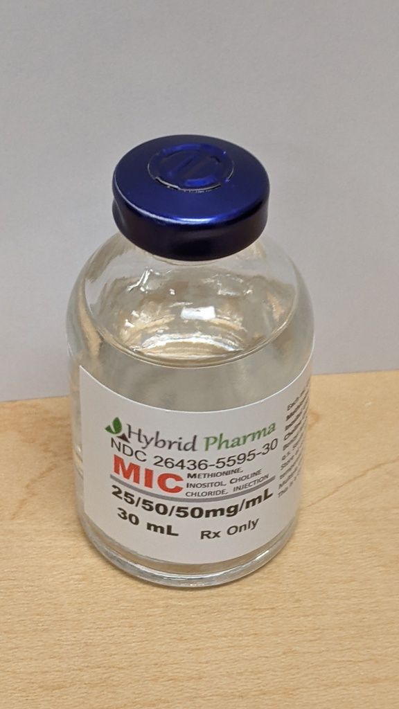 MIC Methionine/Inositol/Choline 25/50/50mg/mL (30mL)